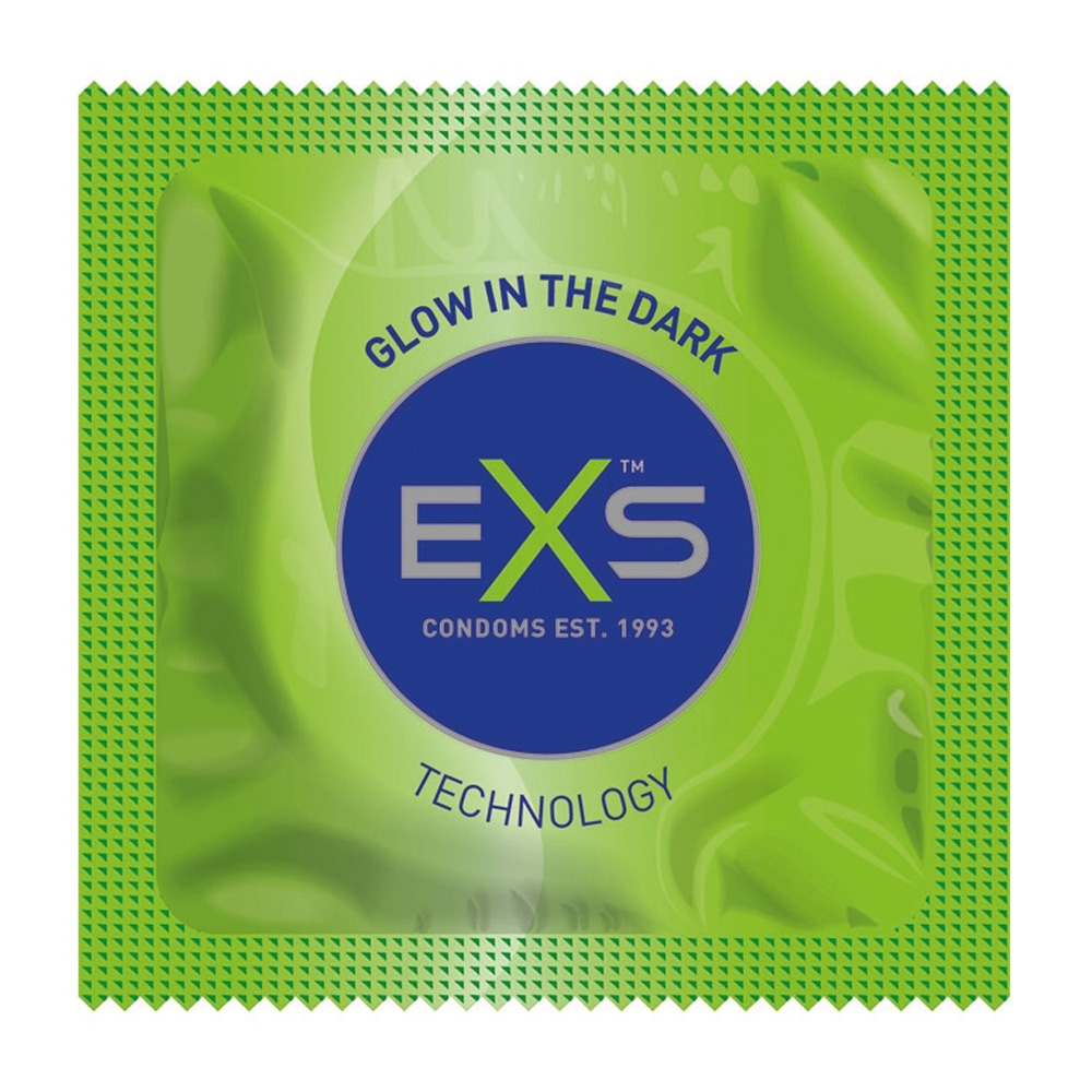 Exs Glowing Condom – 1 τεμάχιο