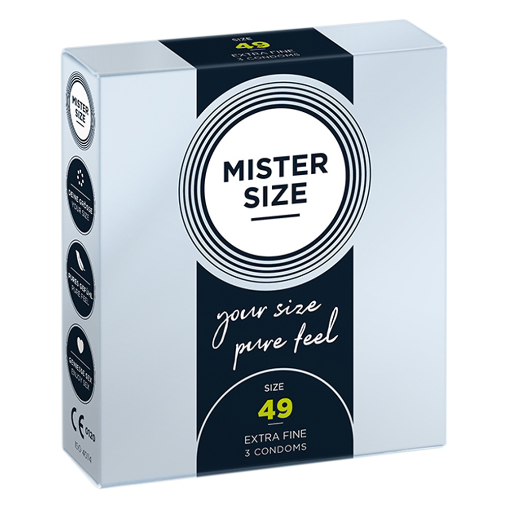 Προφυλακτικά MISTER SIZE 49 mm (3 pcs)