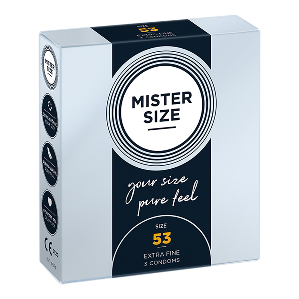 Προφυλακτικά MISTER SIZE 53 mm (3 pcs)
