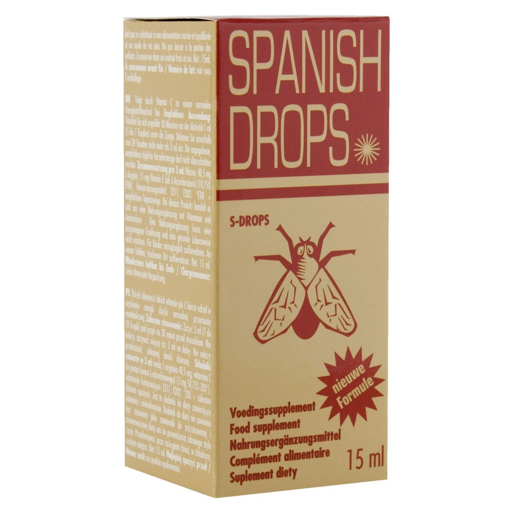 Διεγερτικές σταγόνες Spanish Fly Drops Gold 15ml